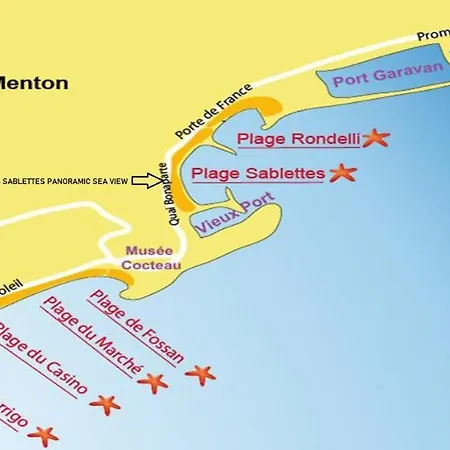 Appartement Les Sablettes Panoramic Sea View *