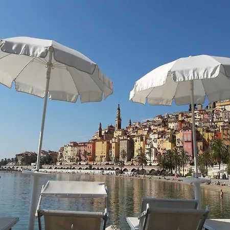 Les Sablettes Panoramic Sea View Menton