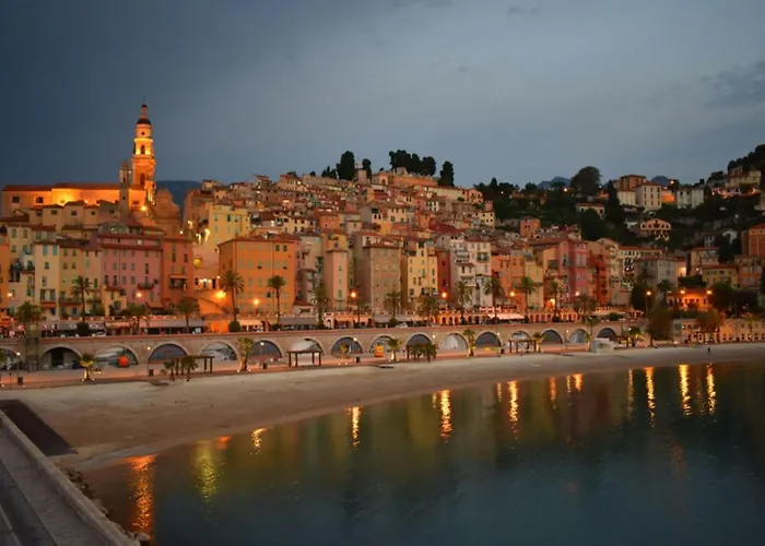 Les Sablettes Panoramic Sea View Menton