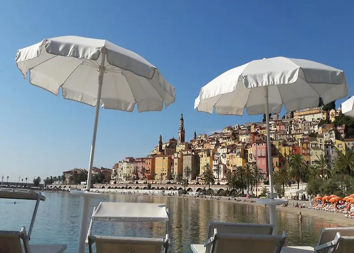 Les Sablettes Panoramic Sea View Menton